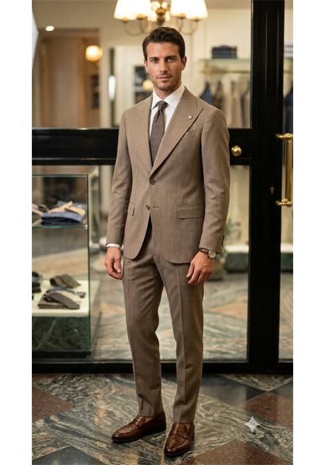Abito Manuel Ritz Monopetto Solaro in Fresco Lana Stretch MANUEL RITZ | Abiti | 3632A3748 24000125
